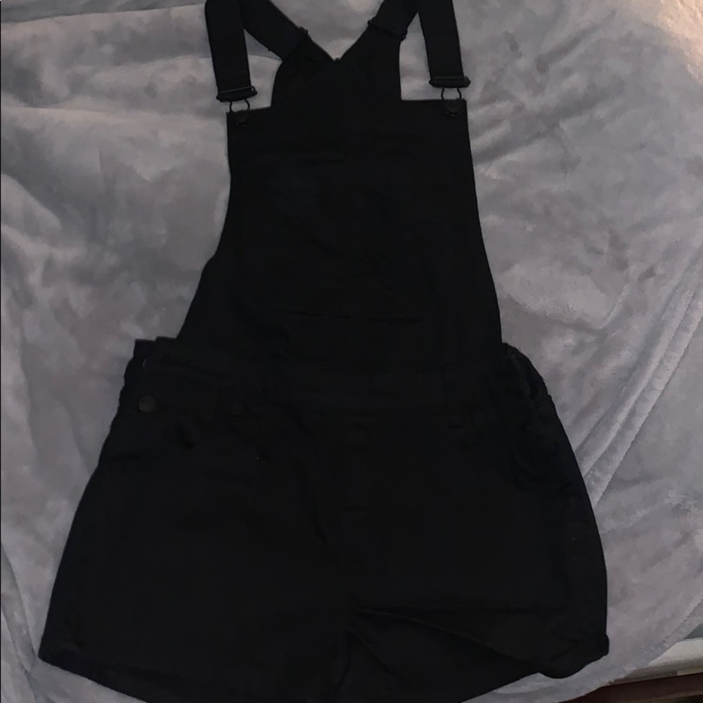 Black Denim Short Jumpsuit from Pacsun!!